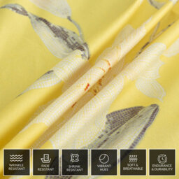 Lazzaro Winnie Single Duvet Cover Set Premium Microfiber Soft Luxury Quilt Cover With Zipper Closure - thumbnail 8