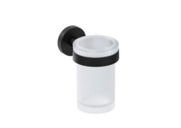 Cosmic Toothbrush Holder Tumbler, Matt Black, Wall-Mounted, Anti-Corrosion, Start Collection - thumbnail 1