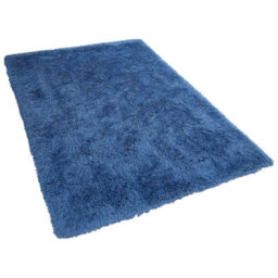 Beliani Shaggygy Rug Cide Blue 200 X 300 Cm - thumbnail 1