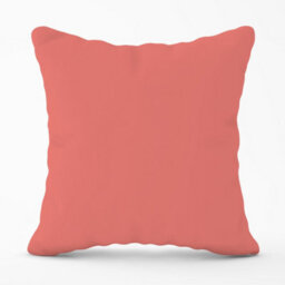 Warren Reed Designer Coral Pink Cushions 45Cm X 45Cm - thumbnail 1