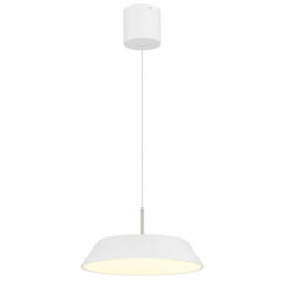 Luminosa Lighting Luminosa Silena Dome Pendant Ceiling Light Matt White Led 3000K - thumbnail 1