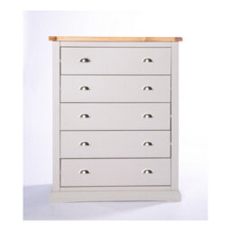 Cabinet Bits Loreo 5 Drawer Chest Of Drawers Chrome Cup Handle - thumbnail 1