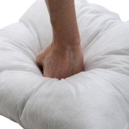 Living And Home Soft Warm Comfortable Stylish Plush Throw Pillow With Pillow Insert White 45Cm X 45Cm Faux Fur And Pp Cotton - thumbnail 7
