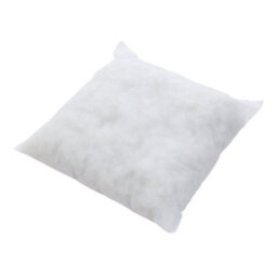 Living And Home Soft Warm Comfortable Stylish Plush Throw Pillow With Pillow Insert White 45Cm X 45Cm Faux Fur And Pp Cotton - thumbnail 6