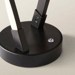 Valuelights Infinity Black Double Twist Integrated Led Table Lamp - thumbnail 3