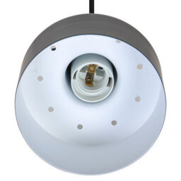 Nordlux Matis Metal Pendant Light Perforated Shade Black,mains - thumbnail 7