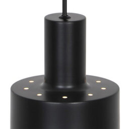 Nordlux Matis Metal Pendant Light Perforated Shade Black,mains - thumbnail 5