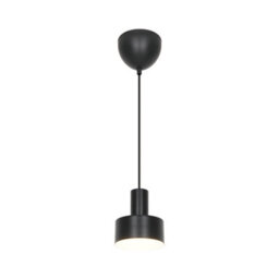 Nordlux Matis Metal Pendant Light Perforated Shade Black,mains - thumbnail 2