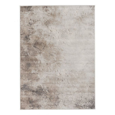The Rugs Montana Beige Brown Abstract Area Rug And Runner Soft Durable Pet Friendly Easy To Clean Living Room Bedroom 3728B - image 1
