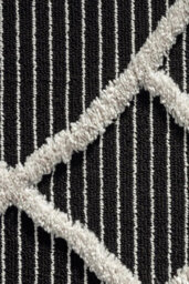 The Rugs Scandi Collection Area Rugs - Scandinavian Design Living Room Rugs And Runners In Anthracite-White - thumbnail 3