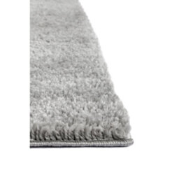 Melrose Super Soft Venus Shaggy Snuggly Plain Grey Area Rug 120/170Cm - thumbnail 5