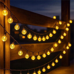 100Led 12M Solar String Lights Garden Fairy Retro Lights Hanging Outdoor Lights - thumbnail 1