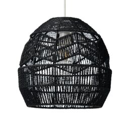 Inlight Rhea Black Tapered Lamp Shade (D)30Cm - thumbnail 4