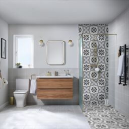 Sensio Aspect Brass Effect Rectangular Wall-Mounted Bathroom Illuminated Modern Illuminated Mirror (H)70Cm (W)50Cm - thumbnail 3