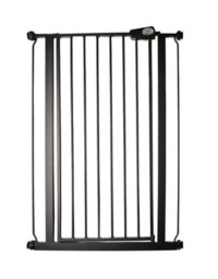 Bettacare Child And Pet Gate, 75Cm - 83Cm, Matt Black, Extra Tall Gate 104Cm In Height, Pressure Fit Stair Gate - thumbnail 2