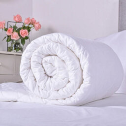Lancashire Textiles 6 Tog Cotton Duvet - Double 200X200Cm - Lightweight, Breathable, Hypoallergenic Luxury Quilt - thumbnail 4