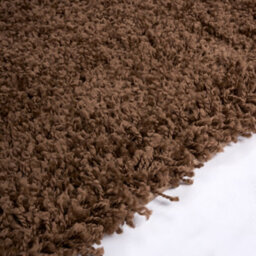 "Bravich Brown Checked Tartan Shaggy Rug 160 X 230Cm (5'3"" X 7'7"")" - thumbnail 9