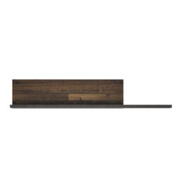 Furniture To Go Brooklyn Shelf In Walnut And Dark Matera Grey - thumbnail 2