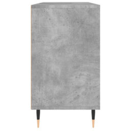 Berkfield Bathroom Cabinet Concrete Grey 80X33X60 Cm Engineered Wood - thumbnail 7
