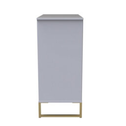 Tamworth 4 Drawer Chest Of Drawers In White Matt (Ready Assembled) - thumbnail 2