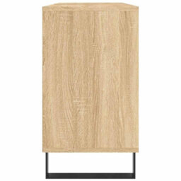 Berkfield Industrial Bathroom Cabinet Sonoma Oak 80X33X60 Cm Engineered Wood - thumbnail 7