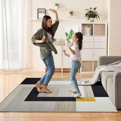 Ameha Printed Rug Soft Luxury Bedroom Living Room Mat 120 X 170 Cm Milo Carpet - image 1