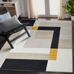 Ameha Printed Rug Soft Luxury Bedroom Living Room Mat 120 X 170 Cm Milo Carpet - thumbnail 5