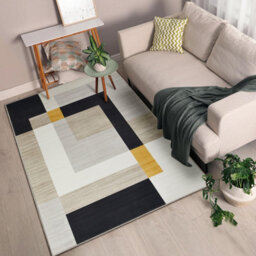 Ameha Printed Rug Soft Luxury Bedroom Living Room Mat 120 X 170 Cm Milo Carpet - thumbnail 2