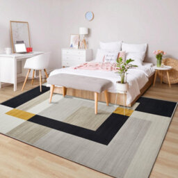 Ameha Printed Rug Soft Luxury Bedroom Living Room Mat 120 X 170 Cm Milo Carpet - thumbnail 4
