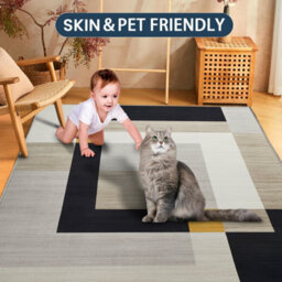 Ameha Printed Rug Soft Luxury Bedroom Living Room Mat 120 X 170 Cm Milo Carpet - thumbnail 8