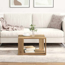 Berkfield Coffee Table Artisan Oak 51,5X51,5X30 Cm Engineered Wood