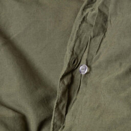 Homescapes Khaki Green European Linen Duvet Cover Set, 150 X 200 Cm - thumbnail 4