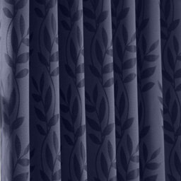 Luxury Living Tivoli Pencil Pleat Taped Top Curtains Navy - thumbnail 4