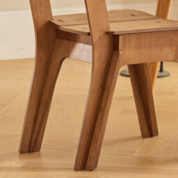 Sobuy Hfst01-Br, Kitchen Chair Dining Chair Office Chair Desk Chair In Mortise And Tenon Structure,brown,w44Xd60Xh86 - thumbnail 4