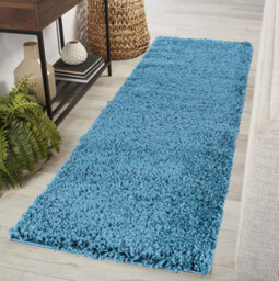 Serdim Rugs Living Room Shaggy Area Rugs, Polypropylene, Baby Pink, 120X170Cm(4'x5'6) - thumbnail 5