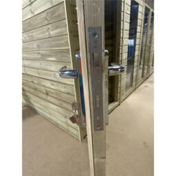 Marlborough 10 X 6 Combi Pressure Treated T&g Pent Summerhouse + Side Garden Shed +  Lock & Key (10' X 6') / (10T X 6Ft) (10X6 ) - thumbnail 6