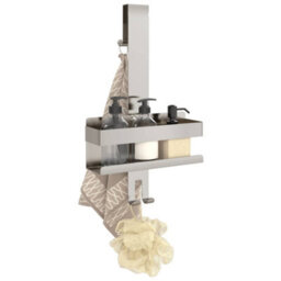Vidaxl Hanging Shower Caddy Brushed 304 Stainless Steel - thumbnail 3