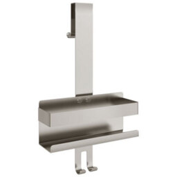 Vidaxl Hanging Shower Caddy Brushed 304 Stainless Steel - thumbnail 2