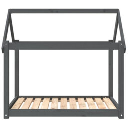 Walplus Dog Bed Grey 101X70X90 Cm Solid Wood Pine - thumbnail 5