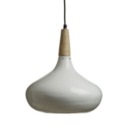 Orsina Durable White Curved Pendant Light, Reliable Pendant Ceiling Light, Easy Installation Down Light For Home - thumbnail 2