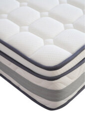 Mattress Guru Silver 2500 5 Zone Pocket Spring Mattress, Comfort Foam, Wave Foam, High Density Foam With Soft Knitted Fabric, 4Ft6 (135X190Cm) - thumbnail 3