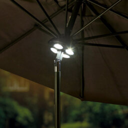 Premier Decorations Limited Led Parasol Umbrella Light Cool White Battery 20Cm - thumbnail 4