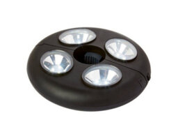 Premier Decorations Limited Led Parasol Umbrella Light Cool White Battery 20Cm