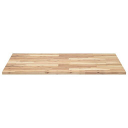 Berkfield Desk Top Untreated 100X80X2 Cm Solid Wood Acacia - thumbnail 4