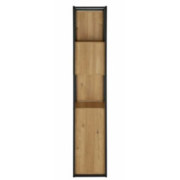 Loft Living Tall Shelving Unit  Light Oak Oak Shelf Storage Bookcase - thumbnail 5