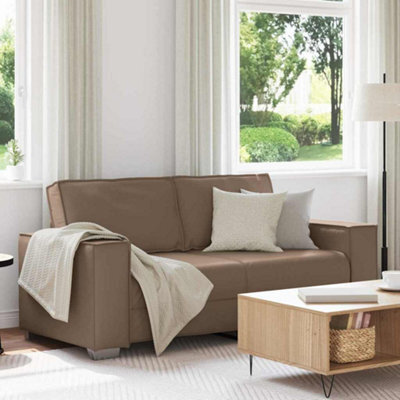 Vidaxl Sofa Chair Cappuccino 180 X 78 X 84 Cm Artificial Leather - image 1