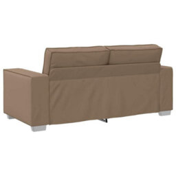 Vidaxl Sofa Chair Cappuccino 180 X 78 X 84 Cm Artificial Leather - thumbnail 4