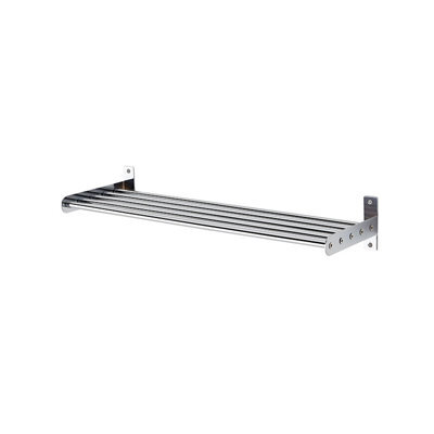 GoodHome Datil Chrome Effect Steel Hanging Wall Organiser Shelving - image 1