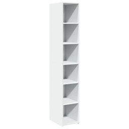 Berkfield Highboard White 30X41X185 Cm Engineered Wood - thumbnail 2