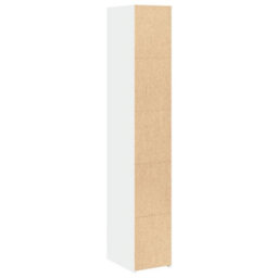 Berkfield Highboard White 30X41X185 Cm Engineered Wood - thumbnail 6